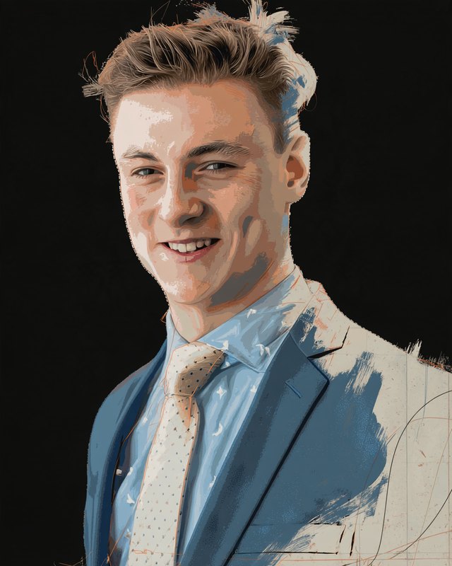 Drawing of Jean-Maurice Henkel